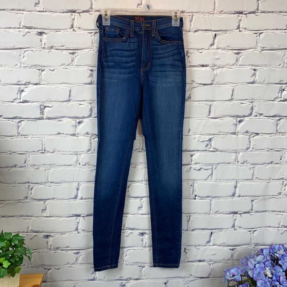 Hot Miami Styles Skinny Stretch Blue Jeans size 3